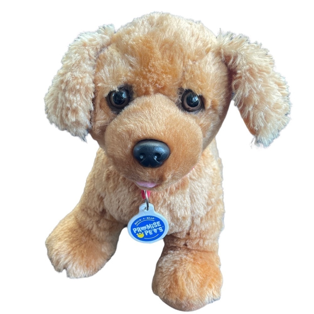 Build-a-Bear Promise Pets Golden Retriever 12” Dog Plush BAB 2017 Plush Toy